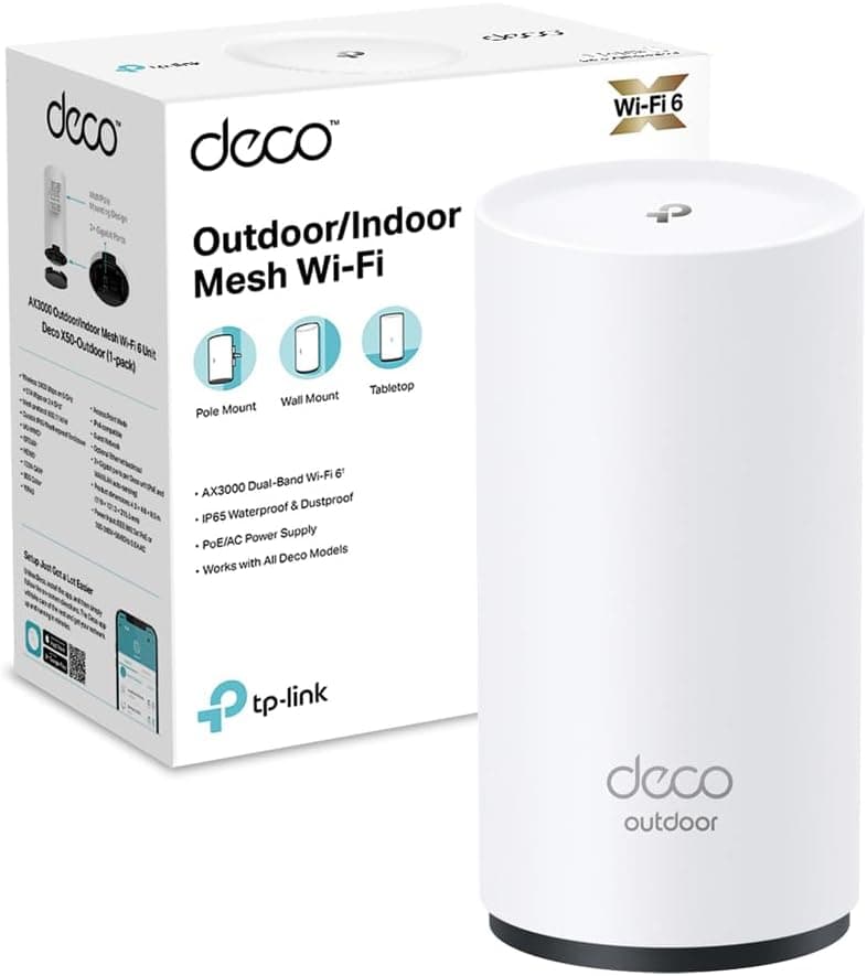 TP-Link Deco X50 Outdoor Wi-Fi 6 AX3000 - 1 Unità