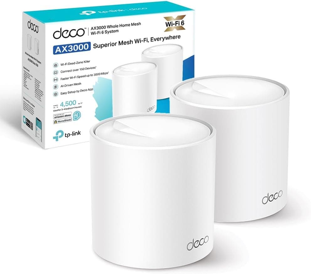 TP-Link Deco X50 Wi-Fi 6 AX3000 - 2 Pack