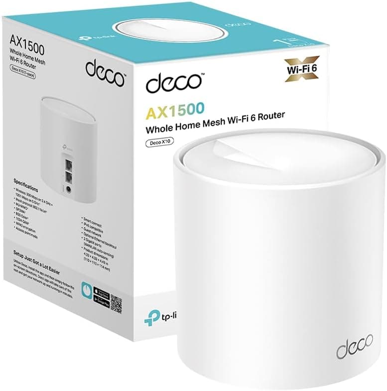 TP-Link Deco X10 Wi-Fi 6 AX1500 - 1 Unità