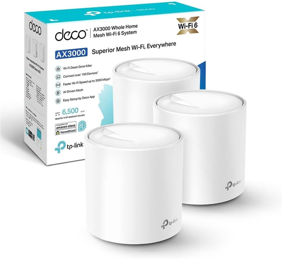 TP-Link Deco X50 Wi-Fi 6 AX3000 - 3 Pack